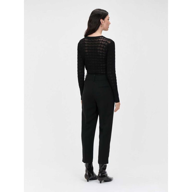 Veronika Maine Double Weave Tapered Pant image number 1